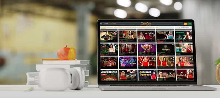 The Online Casino Games at Jambo Casino