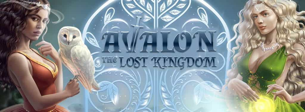 Avalon the Lost Kingdom slot cover.